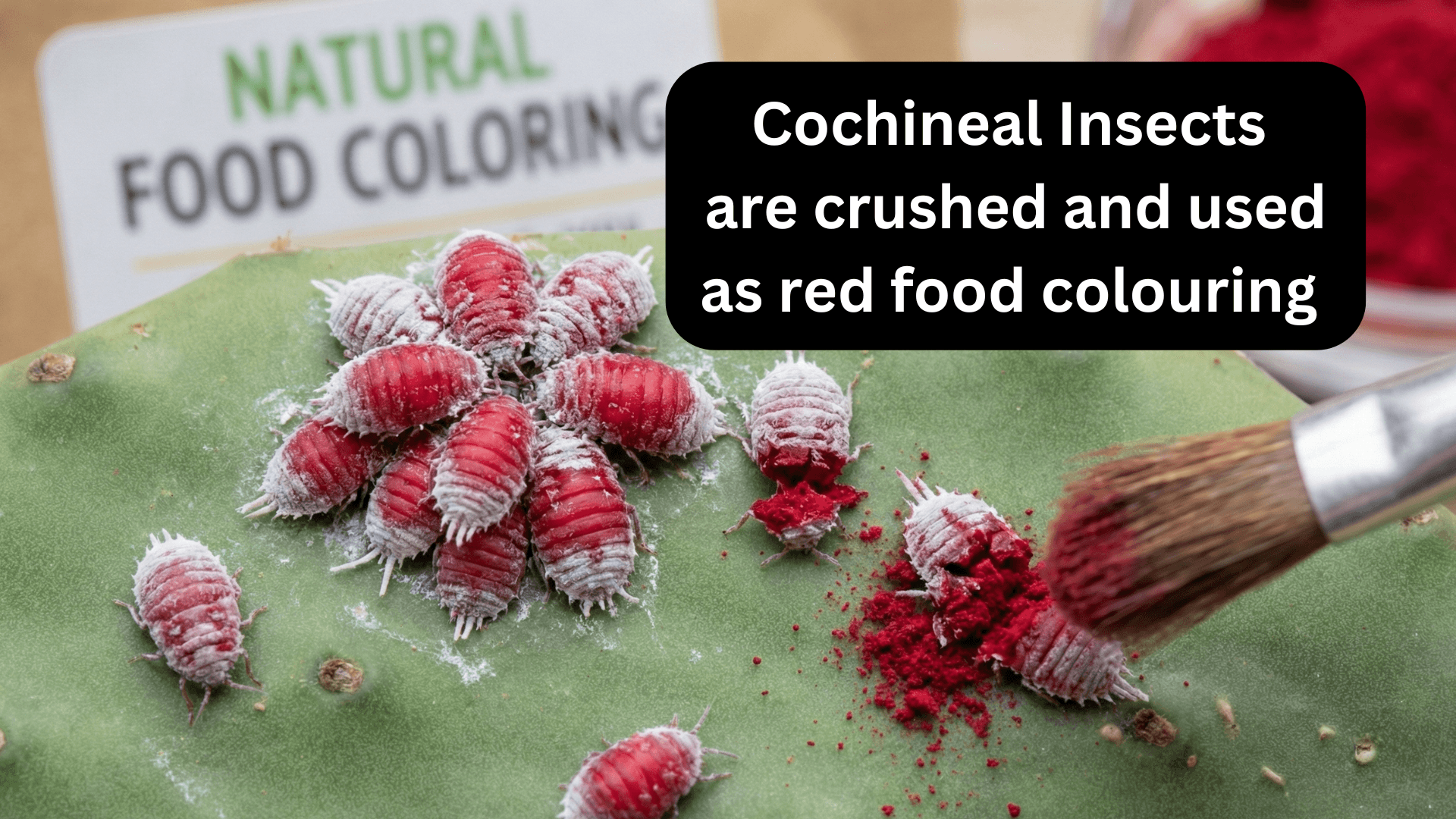 App scan result showing cochineal